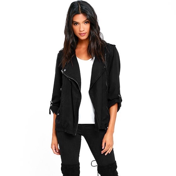 Blank NYC Moto Woven Jacket - Picture 2 of 8